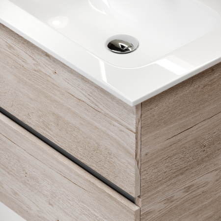 Тумба под раковину Sancos Urban UR60EG 60х50 подвесная цвет коричневый